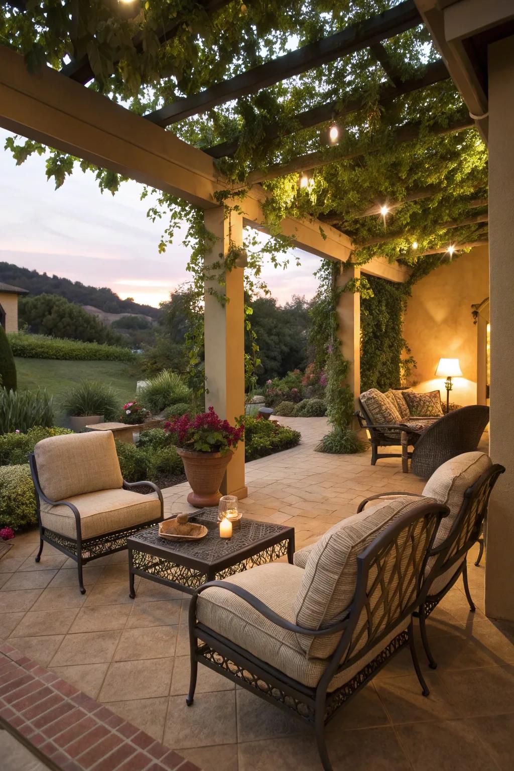 A comfy seating area perfect for relaxation and conversation.
