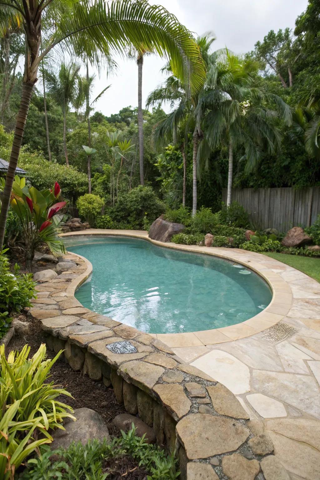 Embrace the natural beauty of freeform pool designs.
