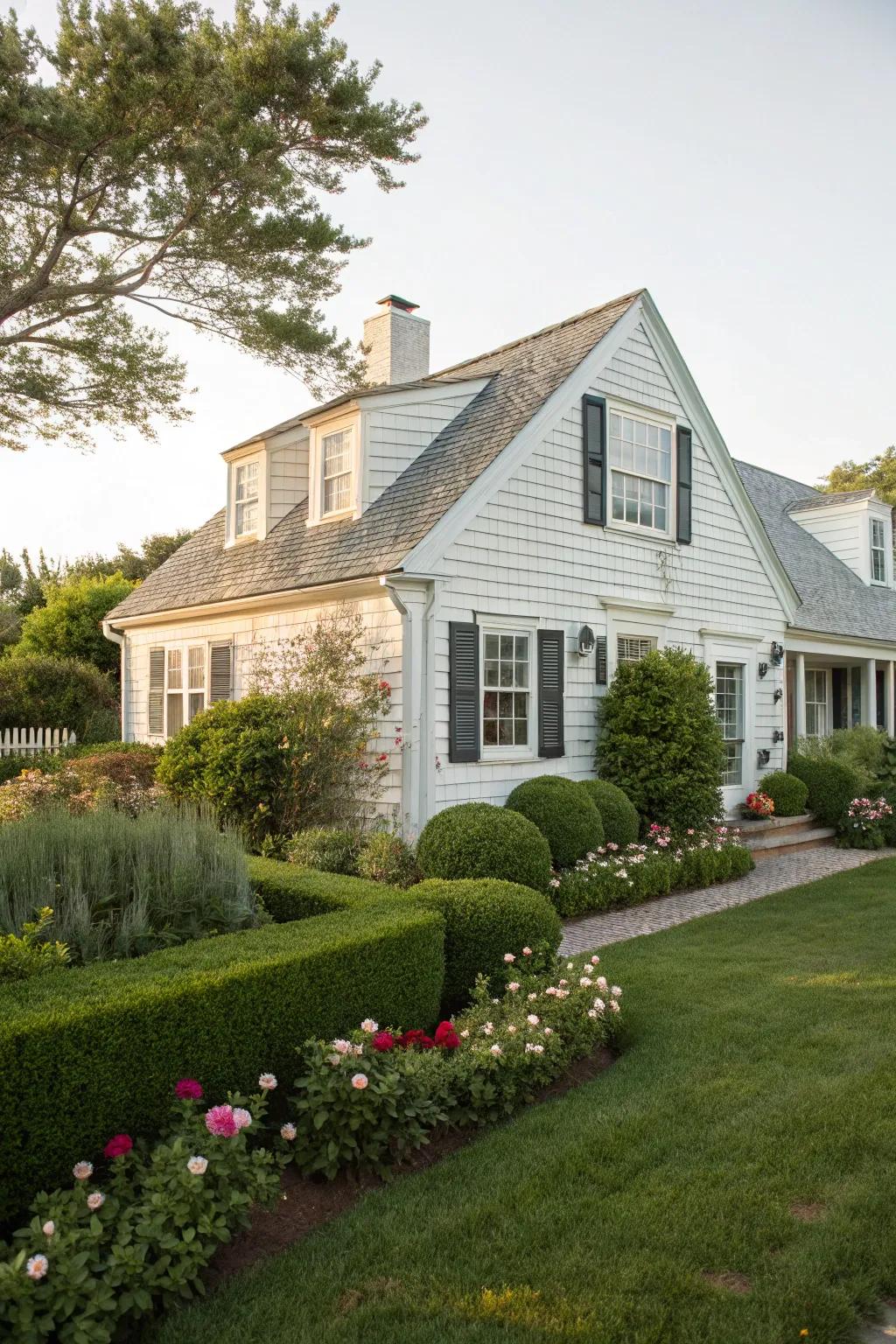 Classic architecture sets the tone for a beautiful landscape.