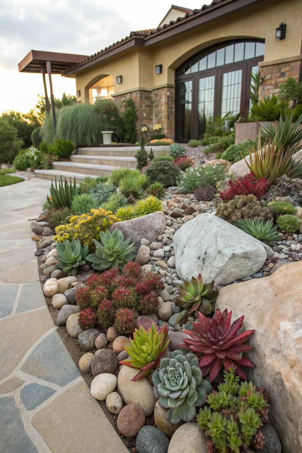 Rock gardens offer year-round appeal with minimal upkeep