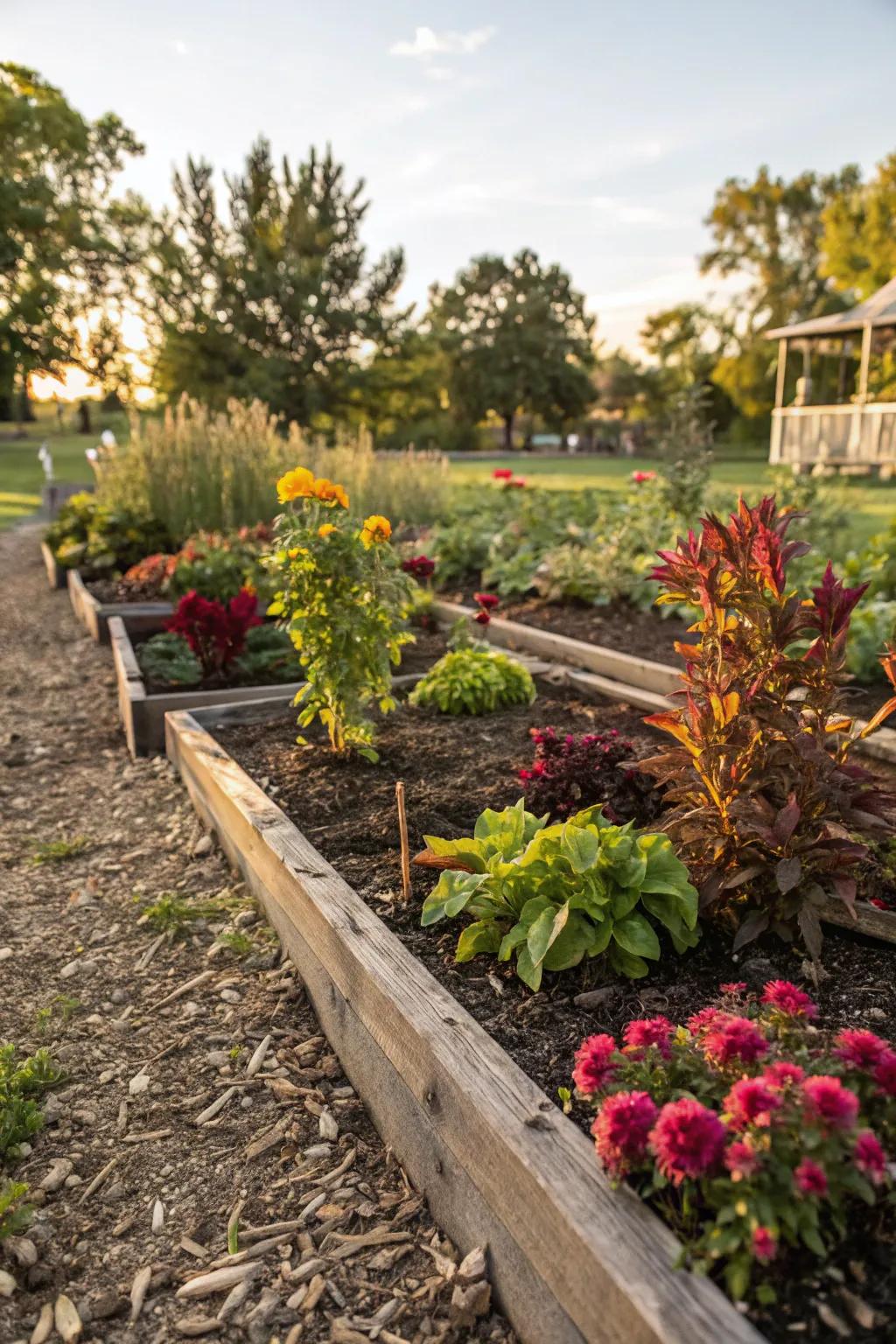 Enhance your garden with homemade mulch.