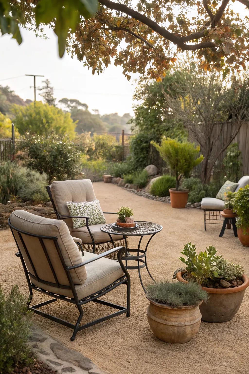 A cozy seating area perfect for relaxation and social gatherings.