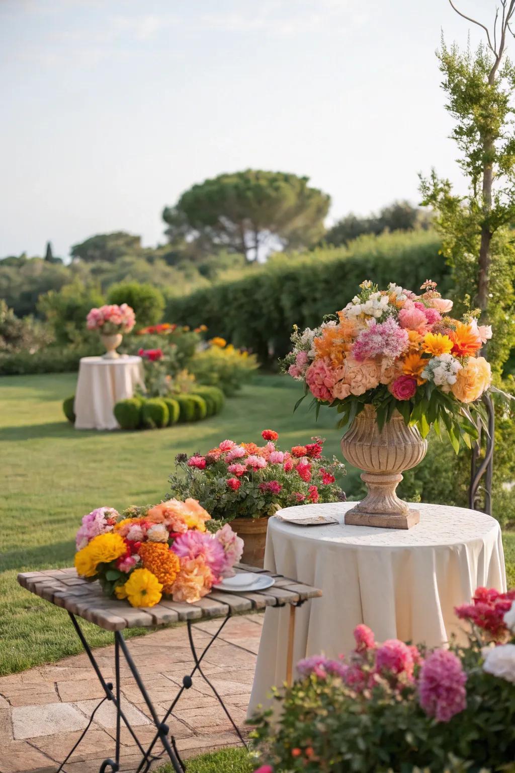 Vibrant blooms create a stunning floral wonderland.