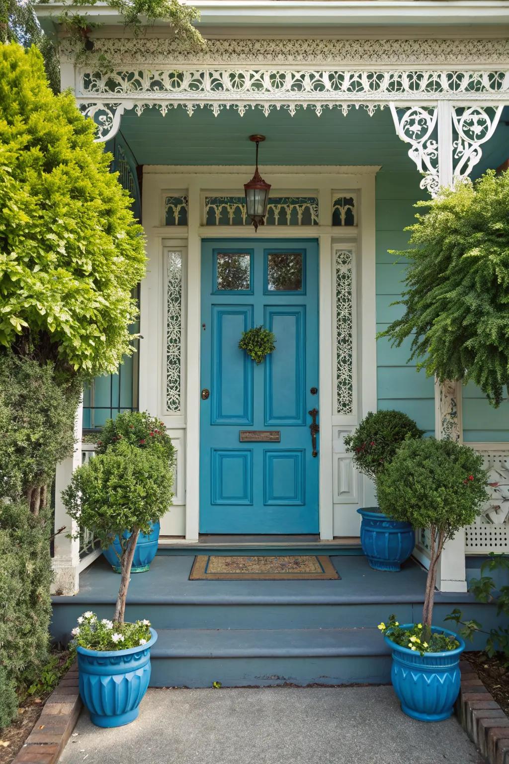 A freshly painted front door can make all the difference.