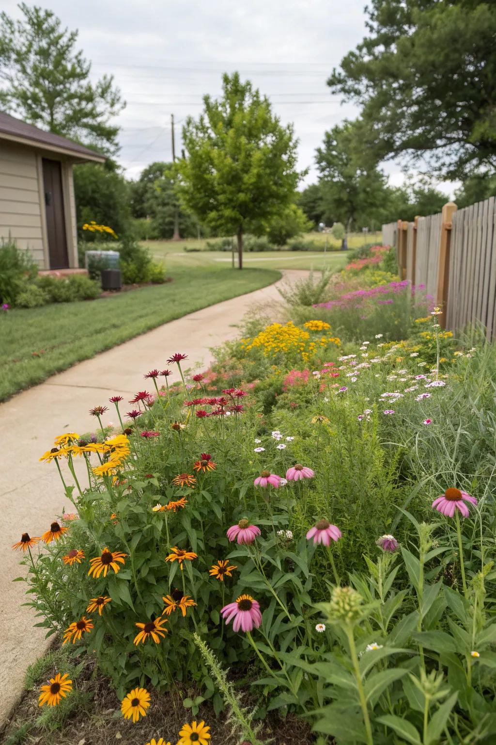 Native plants bring beauty and sustainability to your front yard.