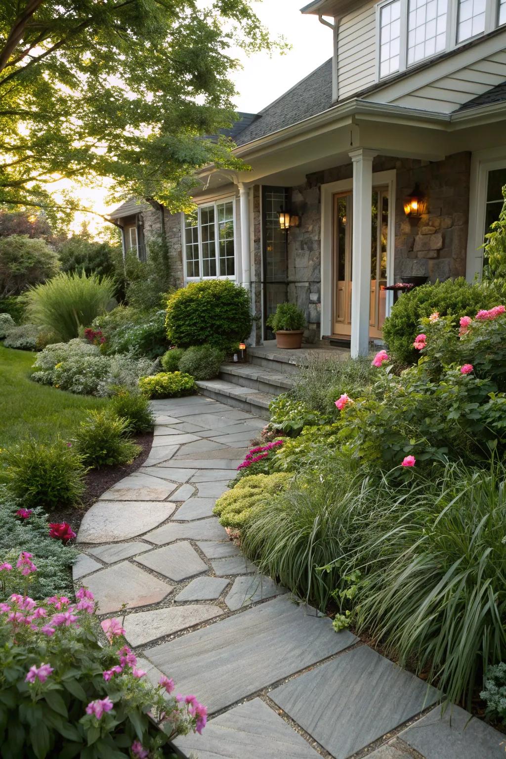 Create inviting pathways that guide the way.