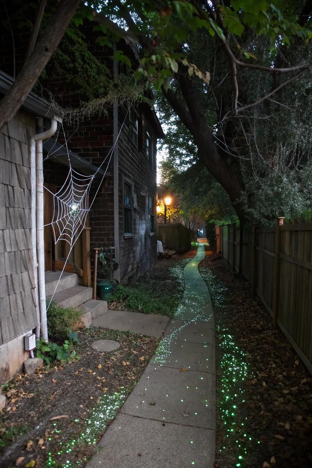 Guide your guests into the haunted world with a spine-chilling entryway.