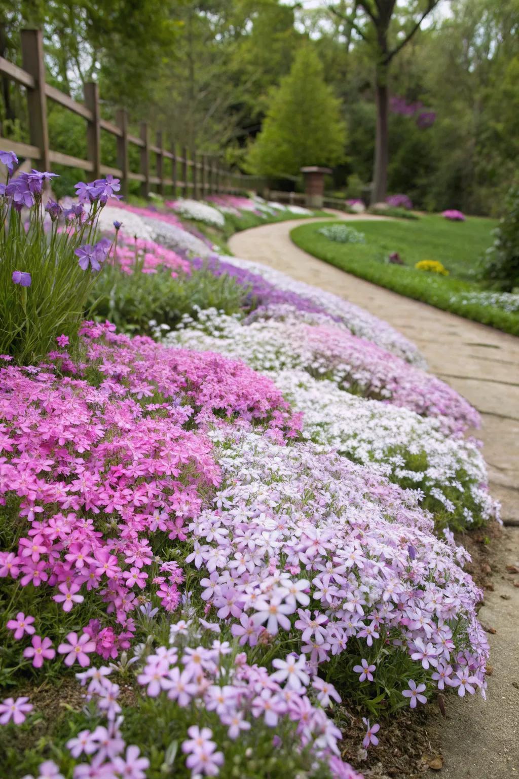 Creeping Phlox adds vibrant color to any garden.