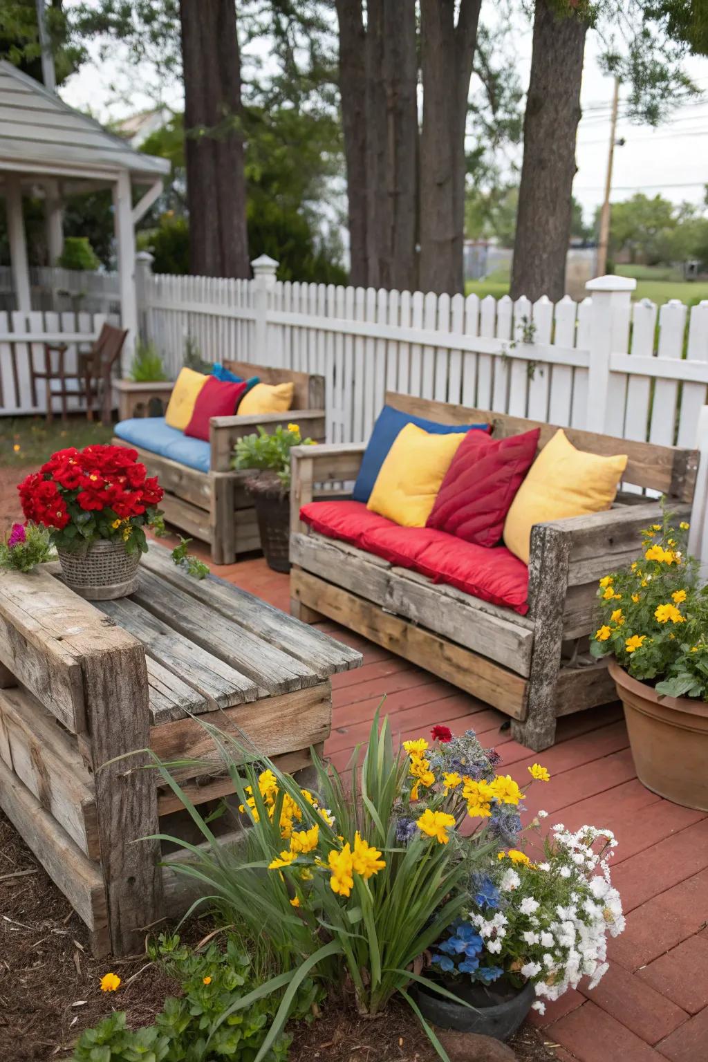 A cozy seating area perfect for gatherings.