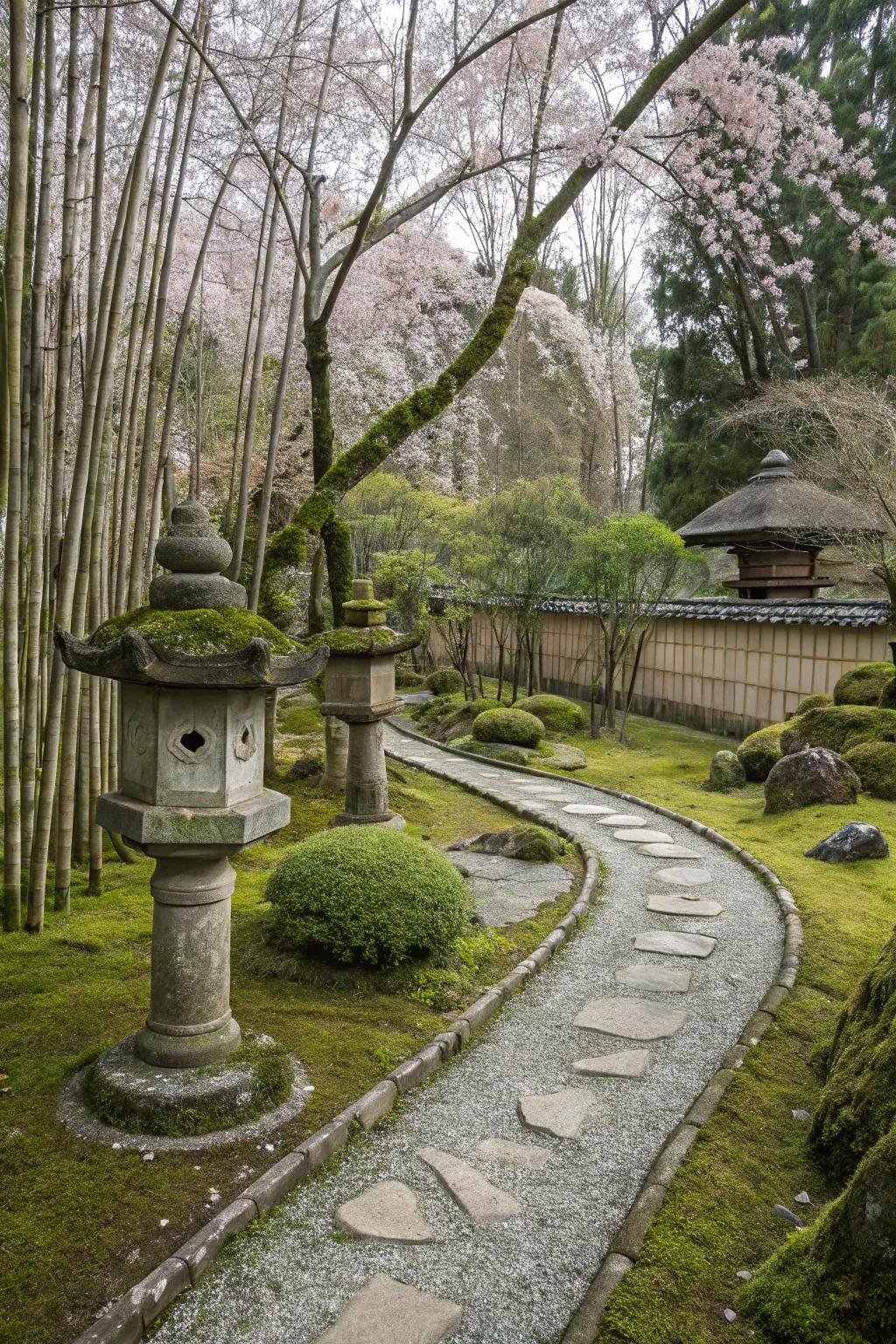 Gravel paths add structure and simplicity to your garden.