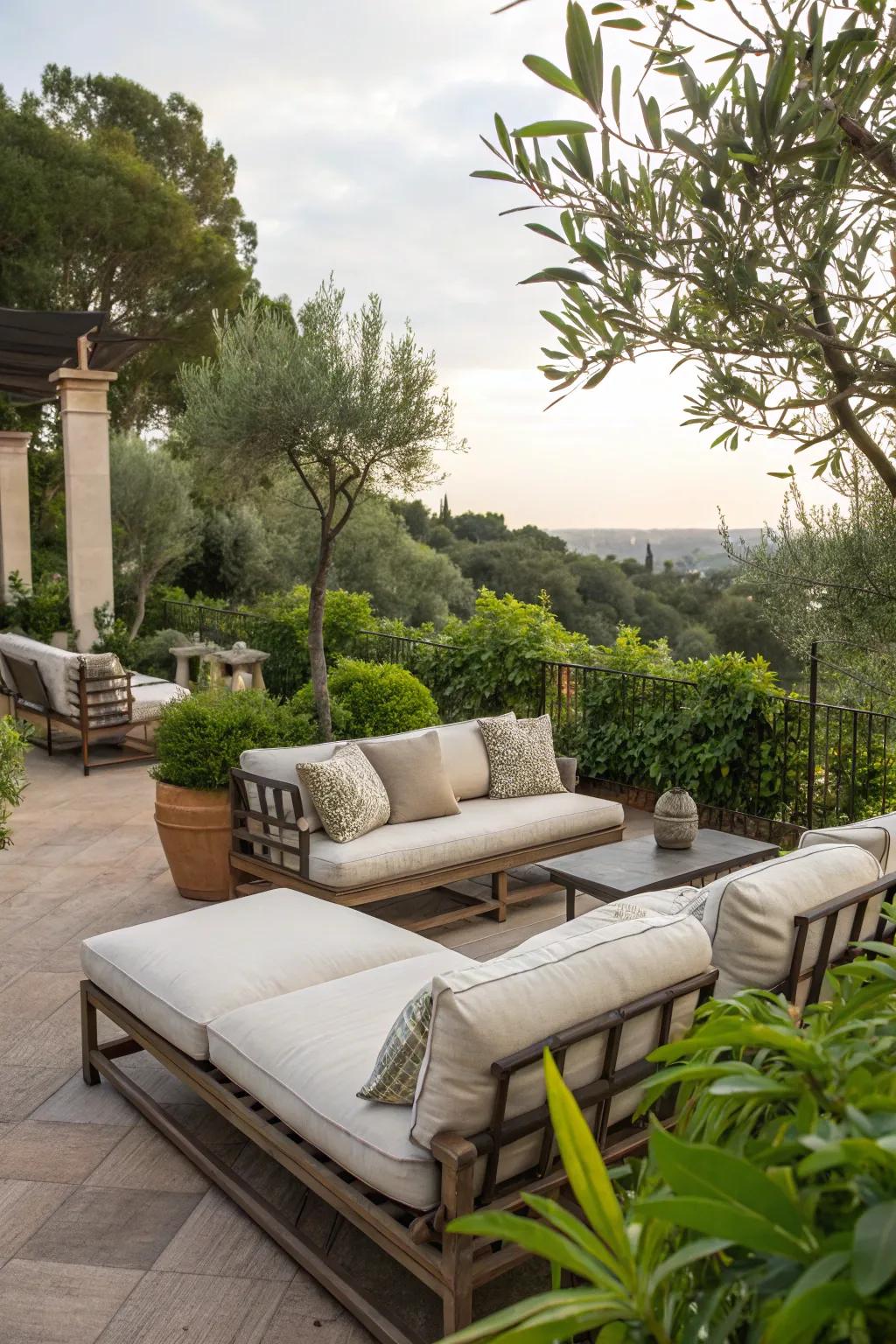 A cozy seating area that invites relaxation and comfort