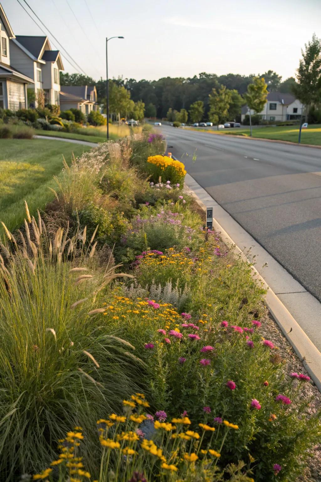 Native plants create a low-maintenance and eco-friendly landscape.