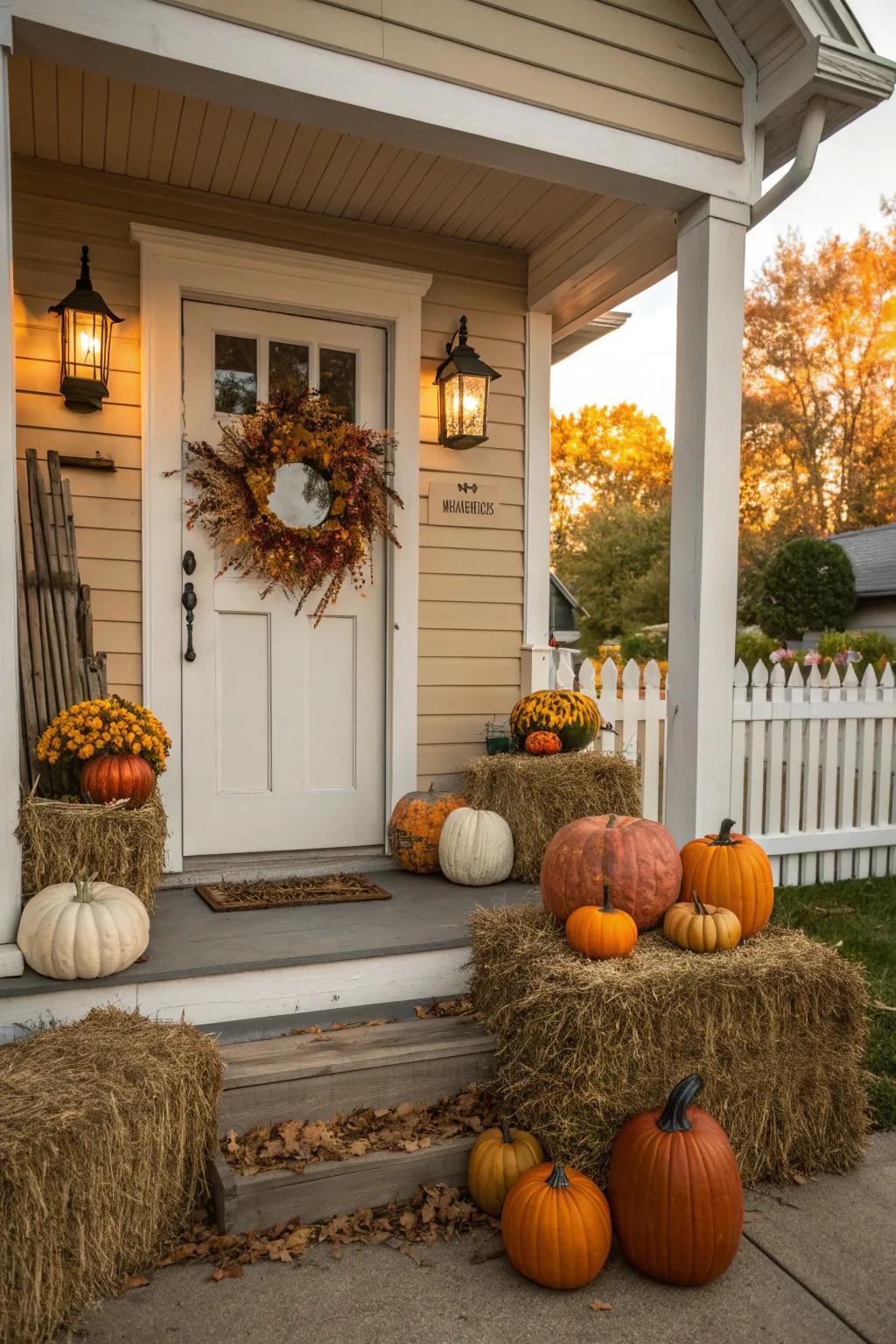 Celebrate the season with themed decor that welcomes guests warmly.