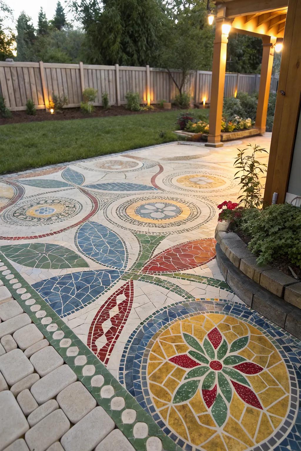 Intricate paver patterns can make your patio a standout feature.