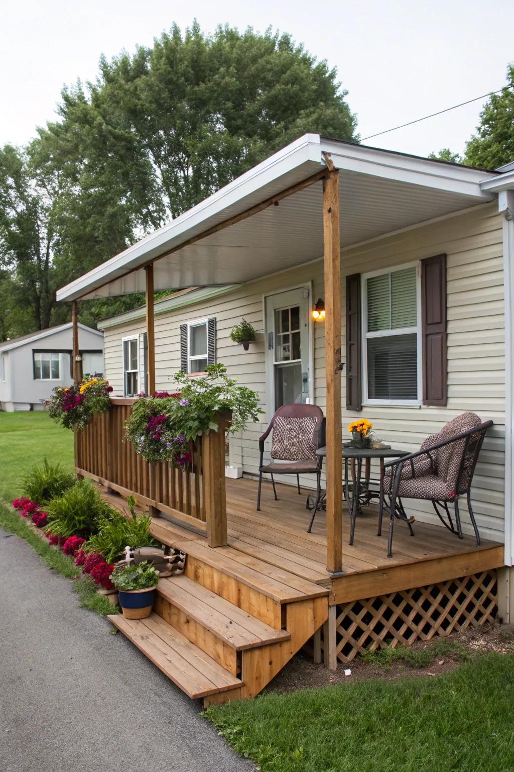 A cozy porch can become your favorite outdoor space.