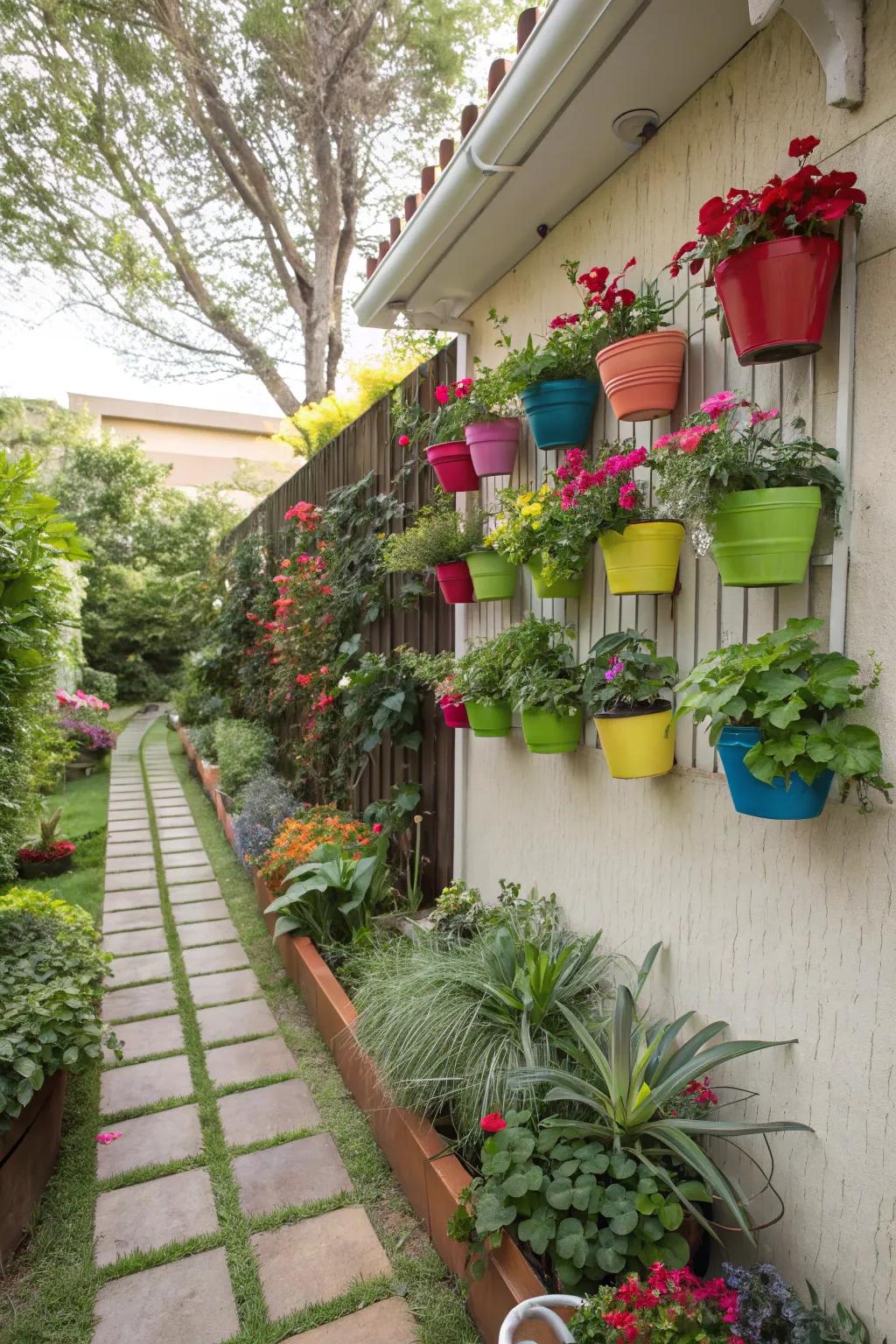 Vertical gardens make the most of limited space