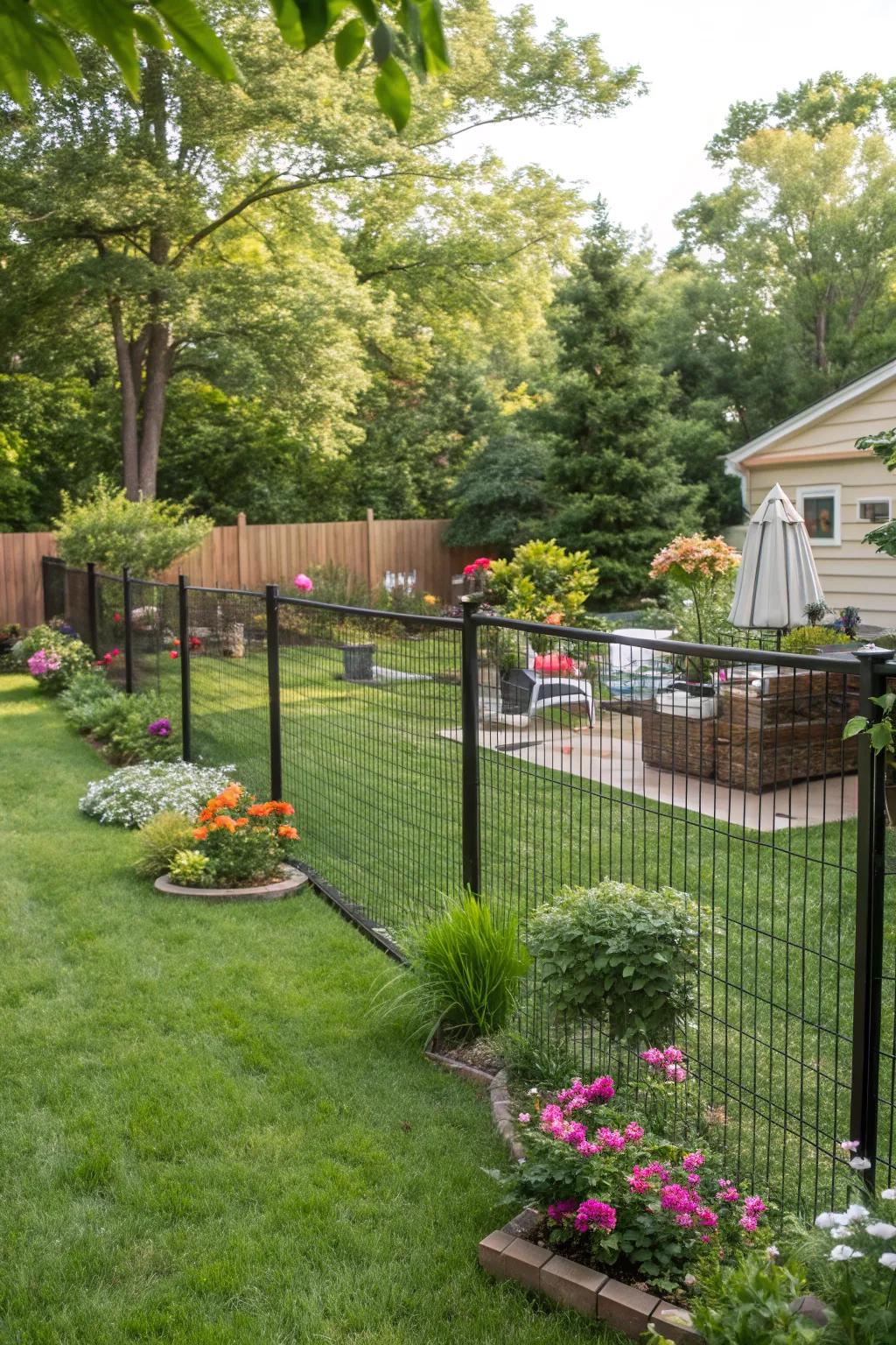 Portable panels offer a quick and flexible fencing solution.
