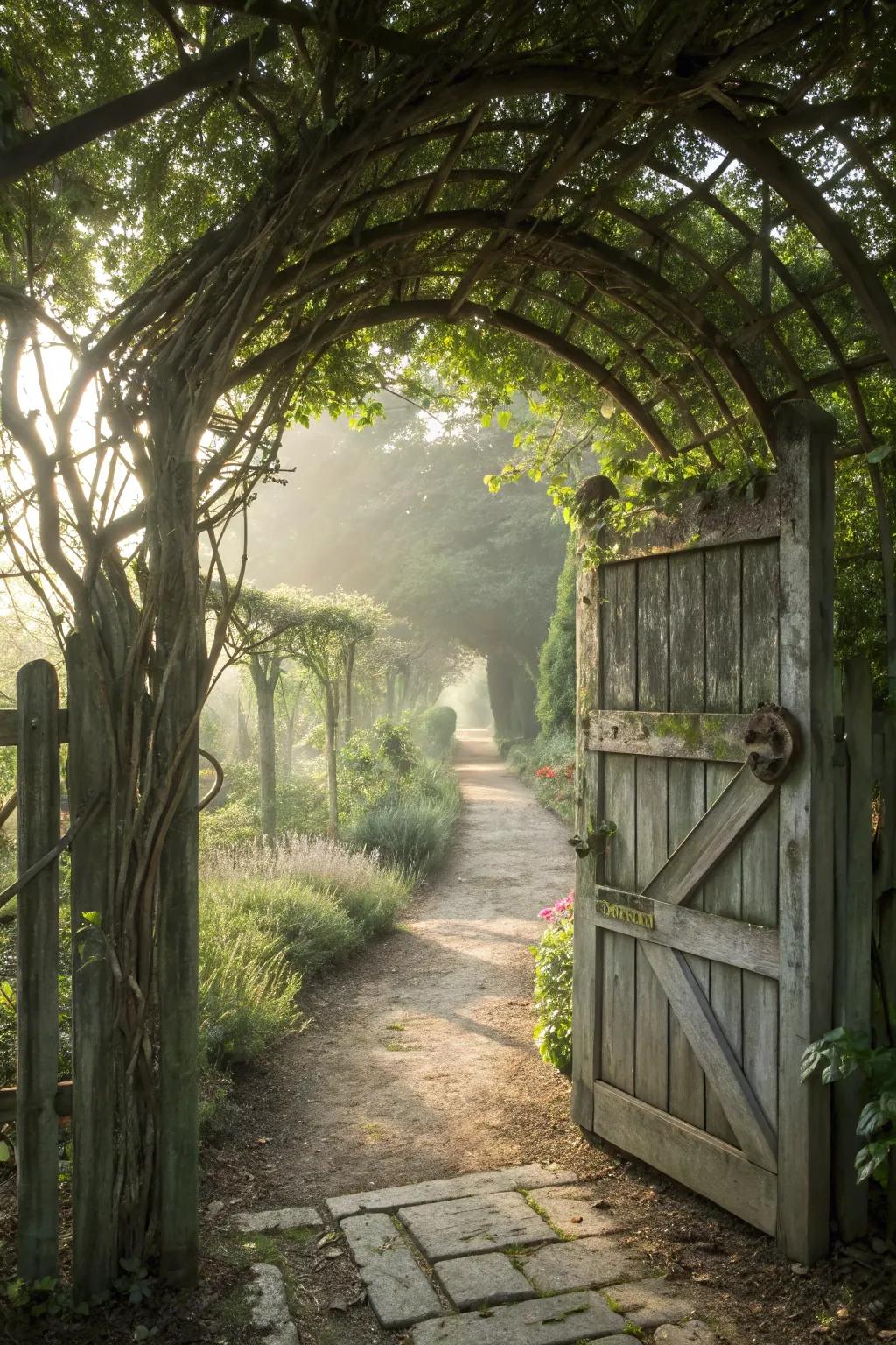 Step through this archway and leave the ordinary world behind.