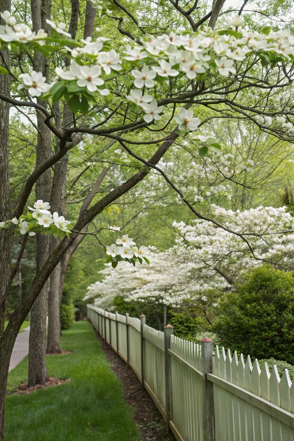 Dogwood trees add a magical touch to any garden.
