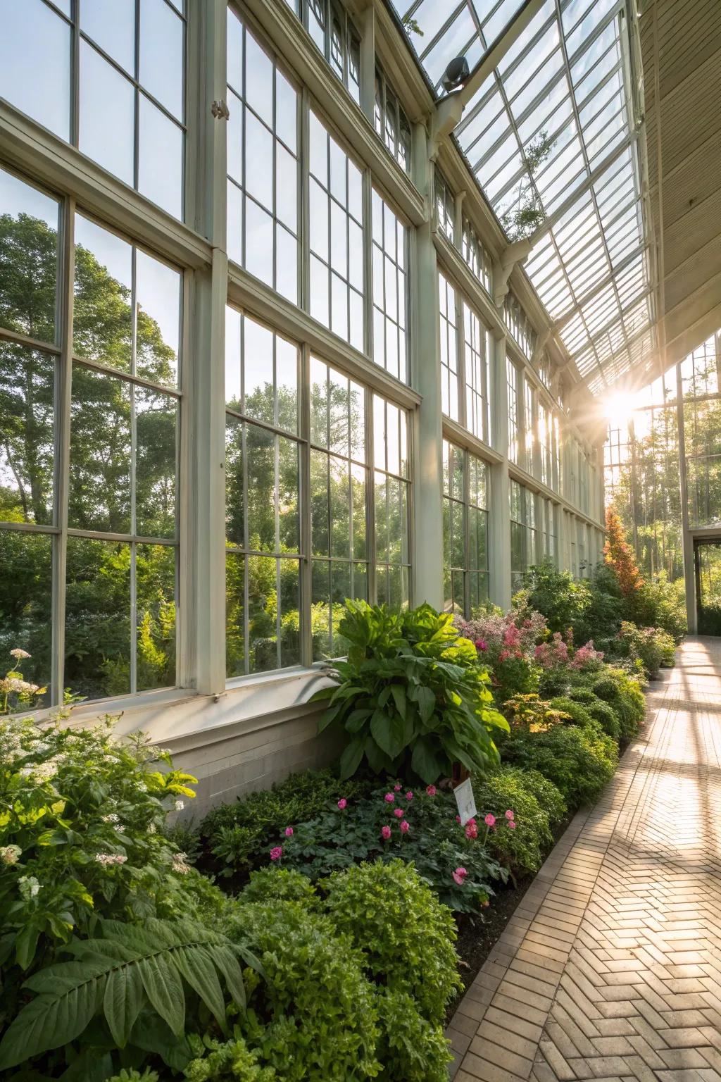 Brighten up your home and garden with ample natural light.