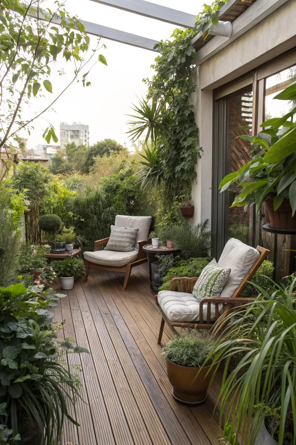 Maximize small spaces with a smart deck design.