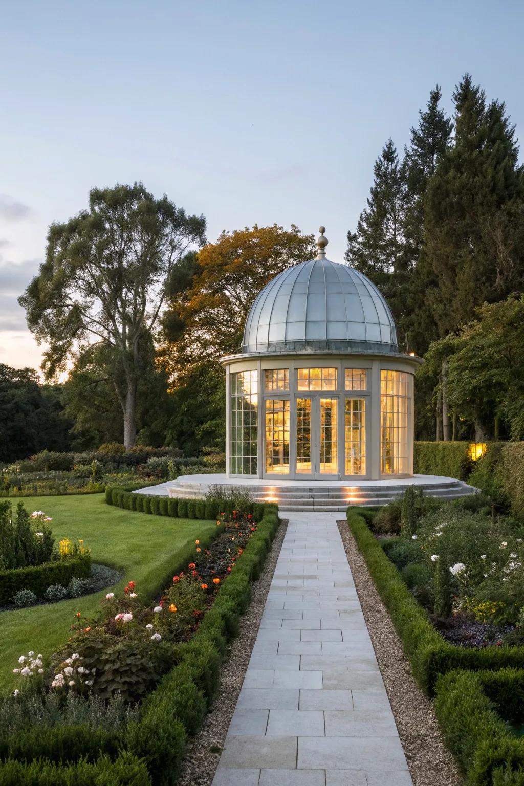 Artistic pavilions redefine the stargazing experience with creativity.