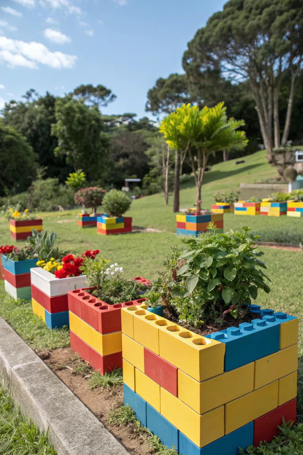 Unleash your creativity with Lego-like bricks.