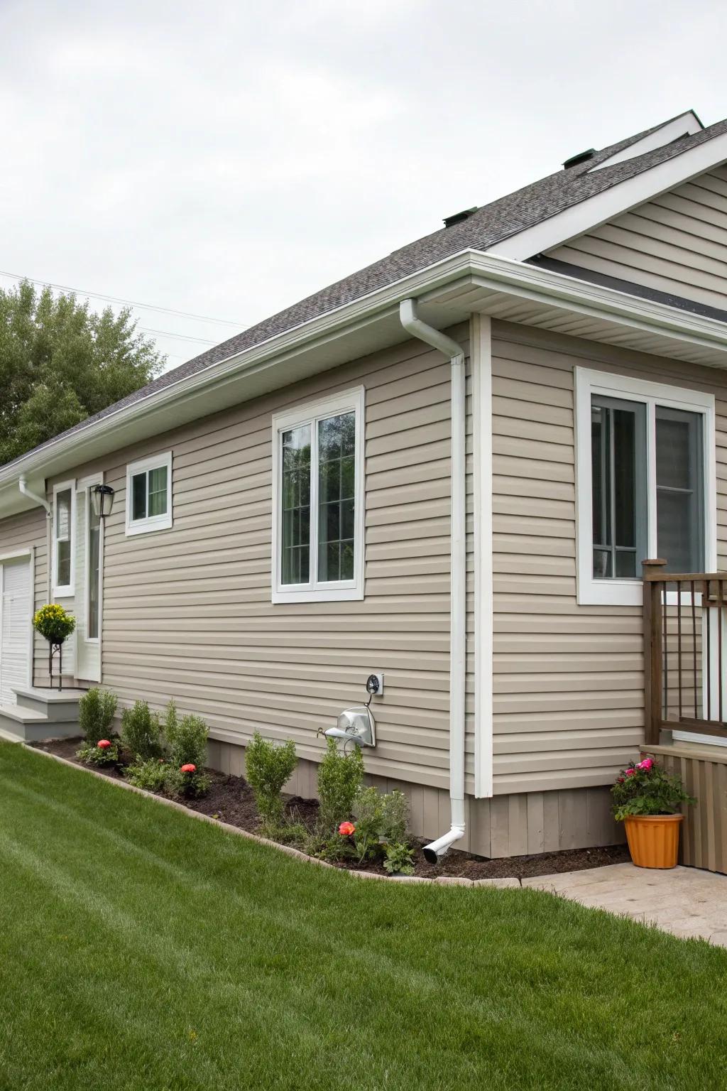 Low-maintenance materials keep your home looking fresh with minimal effort.