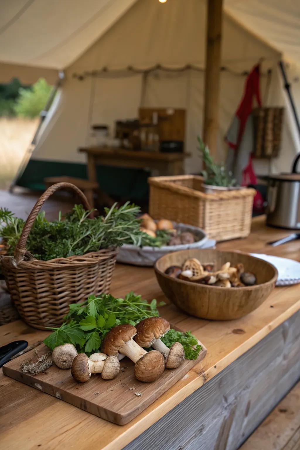 Enhance your meals with the natural flavors of foraged ingredients.