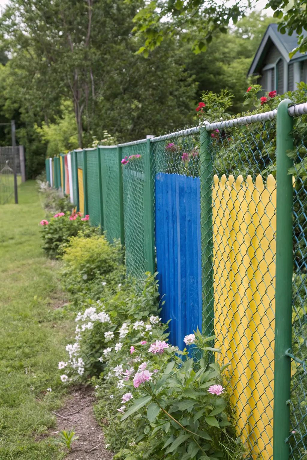Privacy slats offer both style and seclusion for your fence.