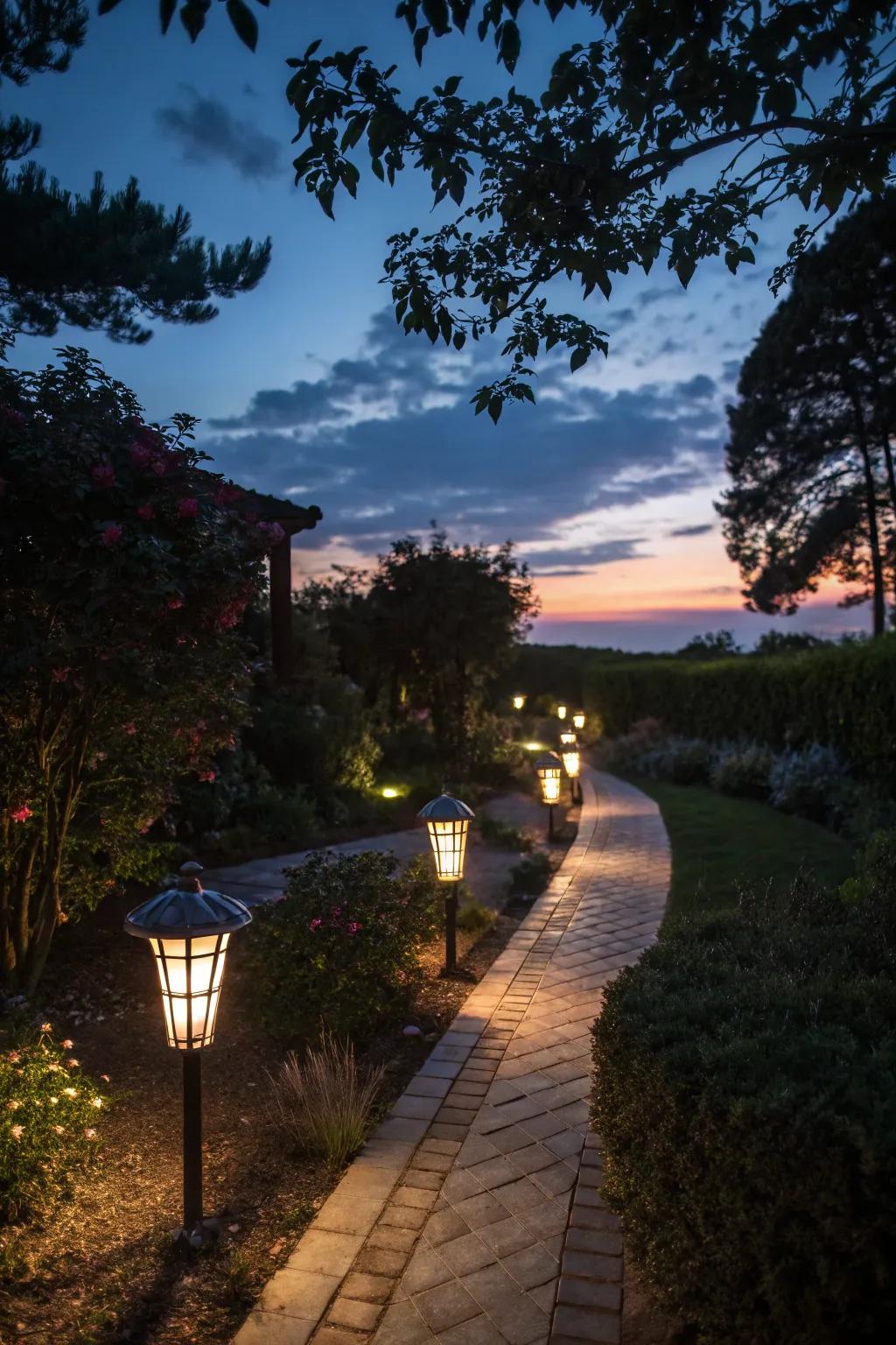Solar lights add ambiance and safety to your outdoor spaces.