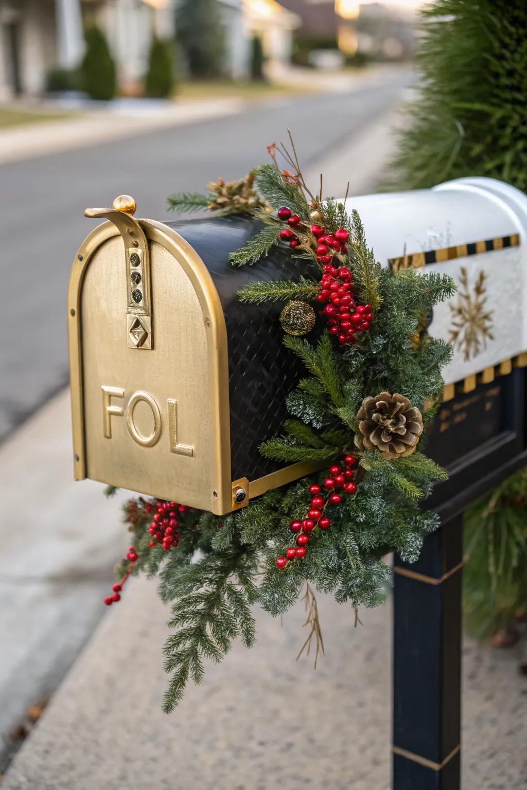 Gold accents add elegance and luxury to your decor.