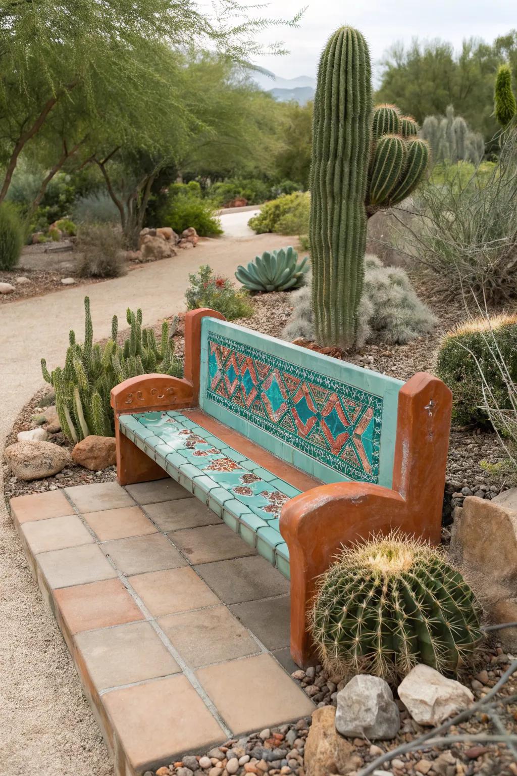 Capture the spirit of the Southwest with vibrant hues.