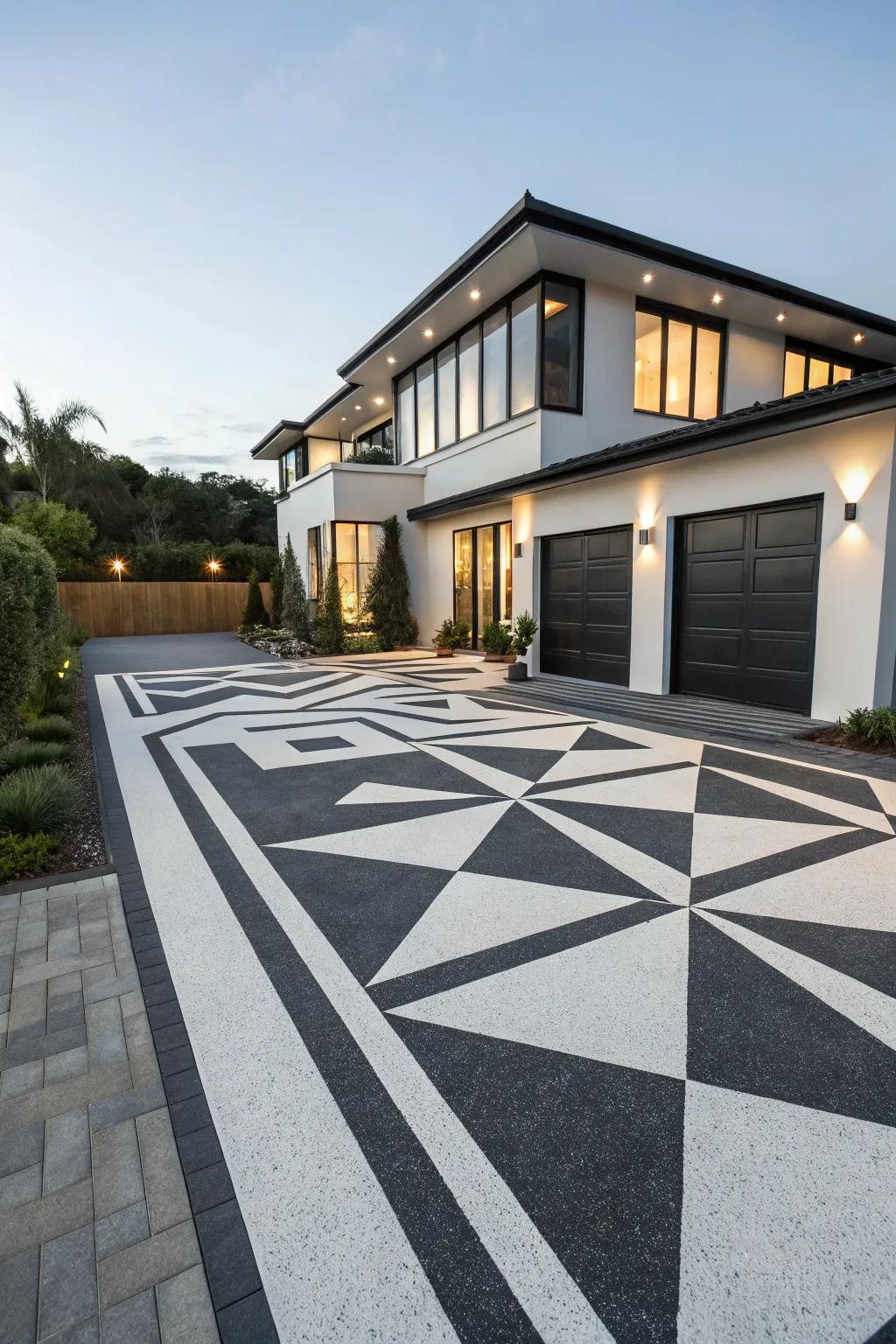 Geometric patterns add a modern flair.