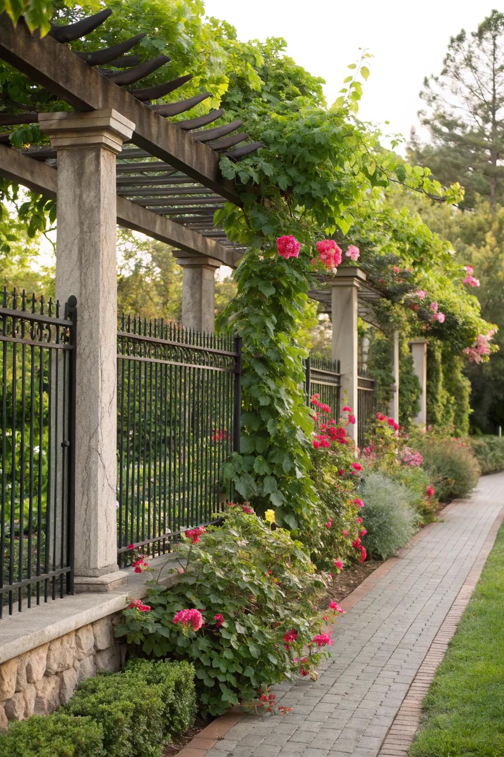 Pergola toppers add architectural beauty and function.