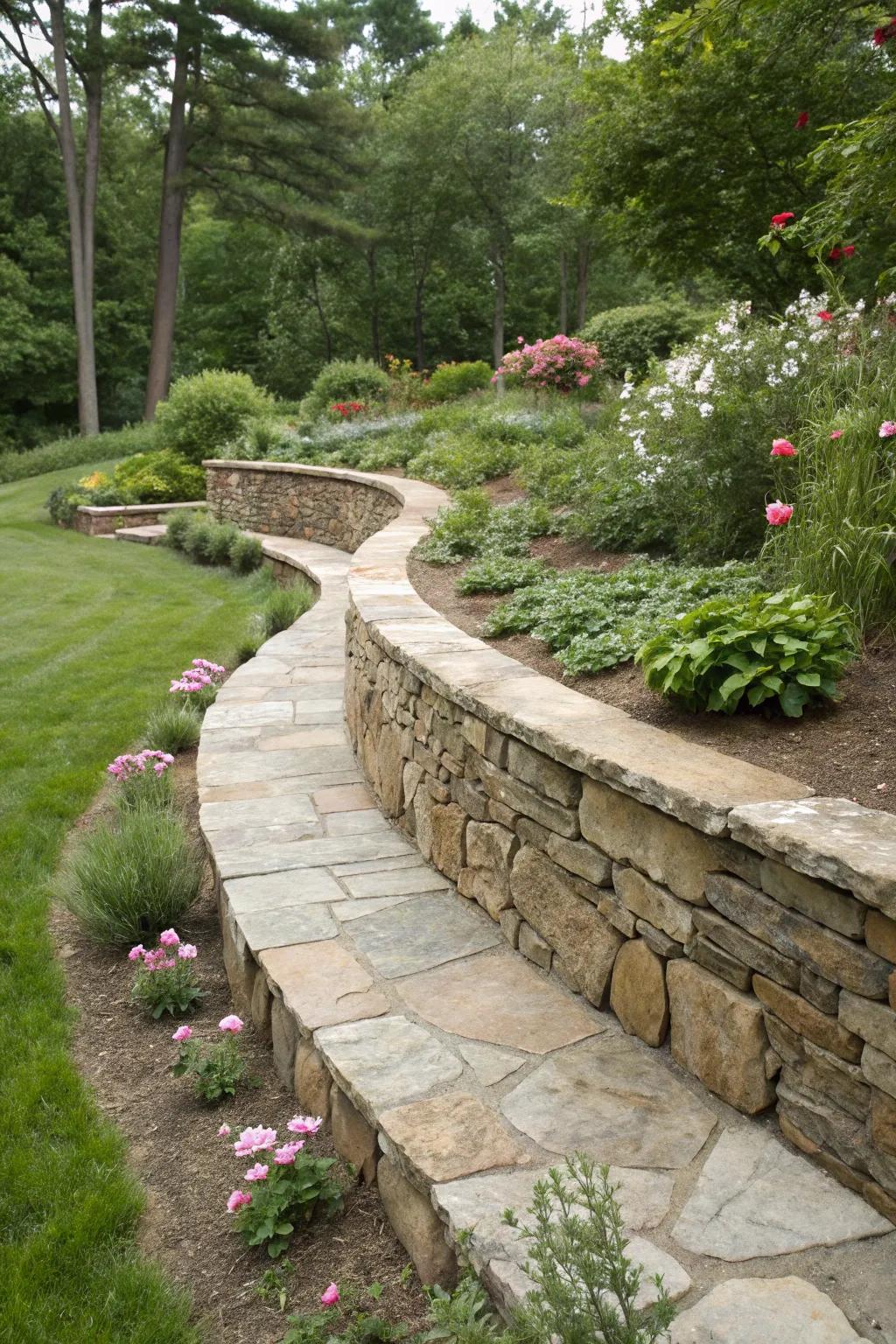 Curves that harmonize with nature.