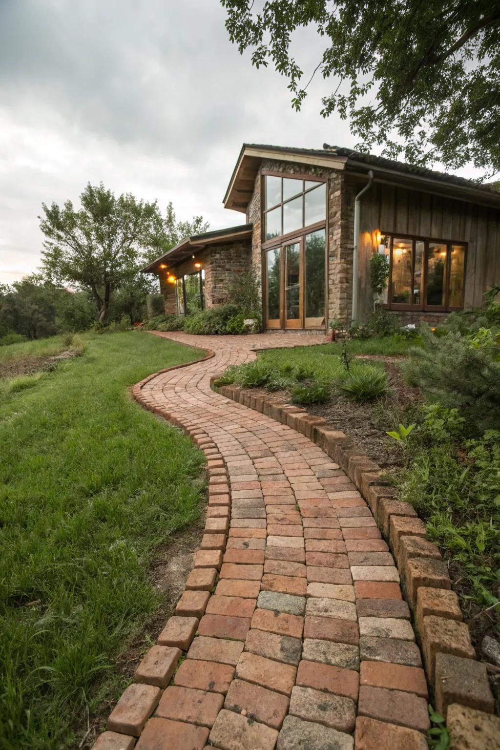 Choose sustainability with recycled materials.