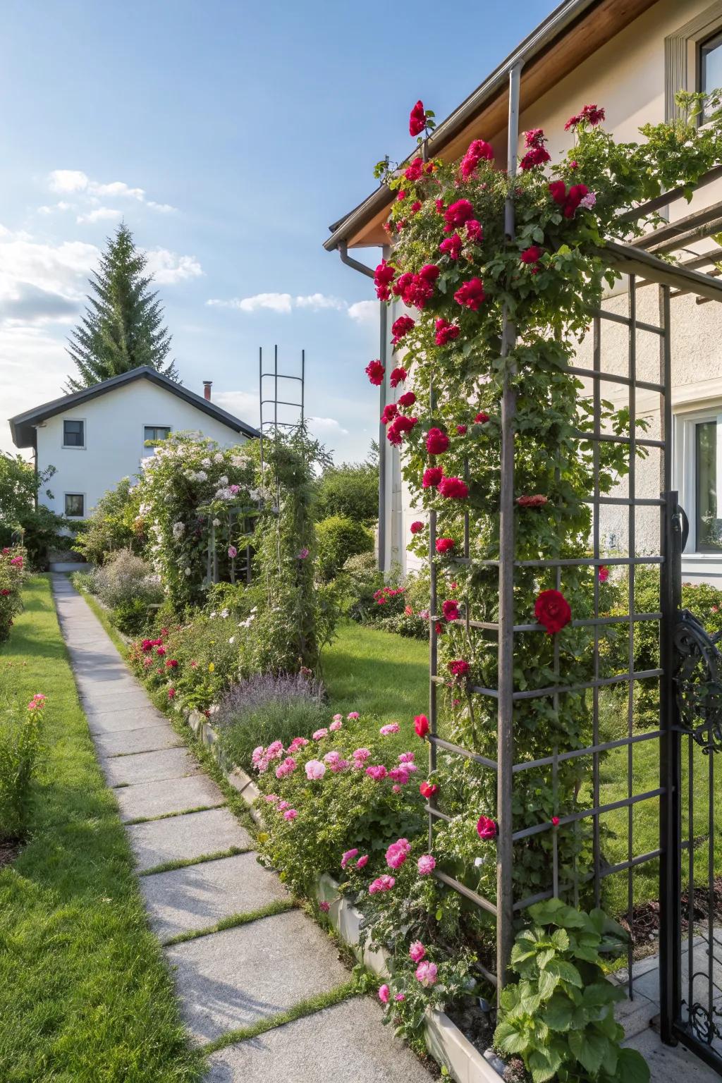Vertical gardens maximize space and create stunning visual impact.