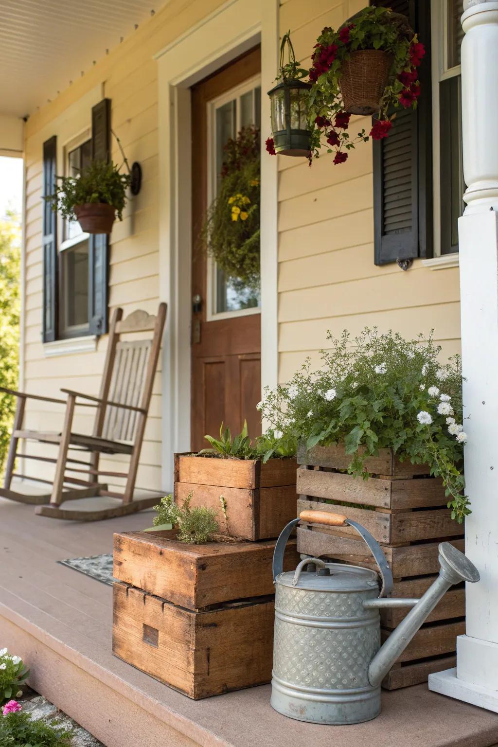Vintage finds add unique character.