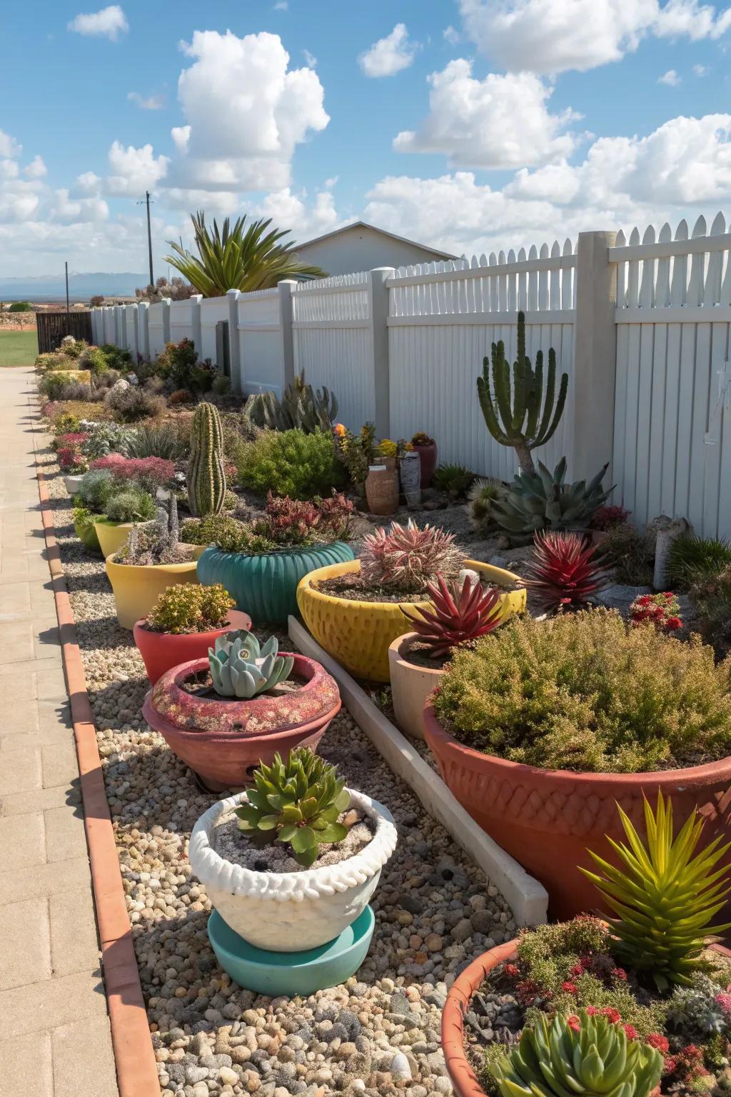 Succulents offer low-maintenance beauty and charm.