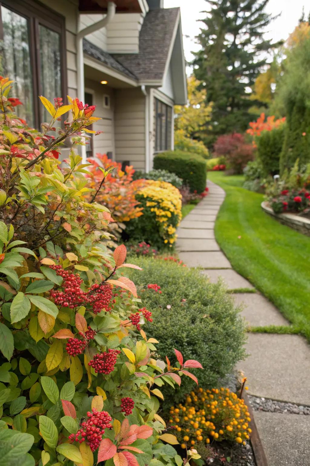 Combine beauty and function with edible shrubs.