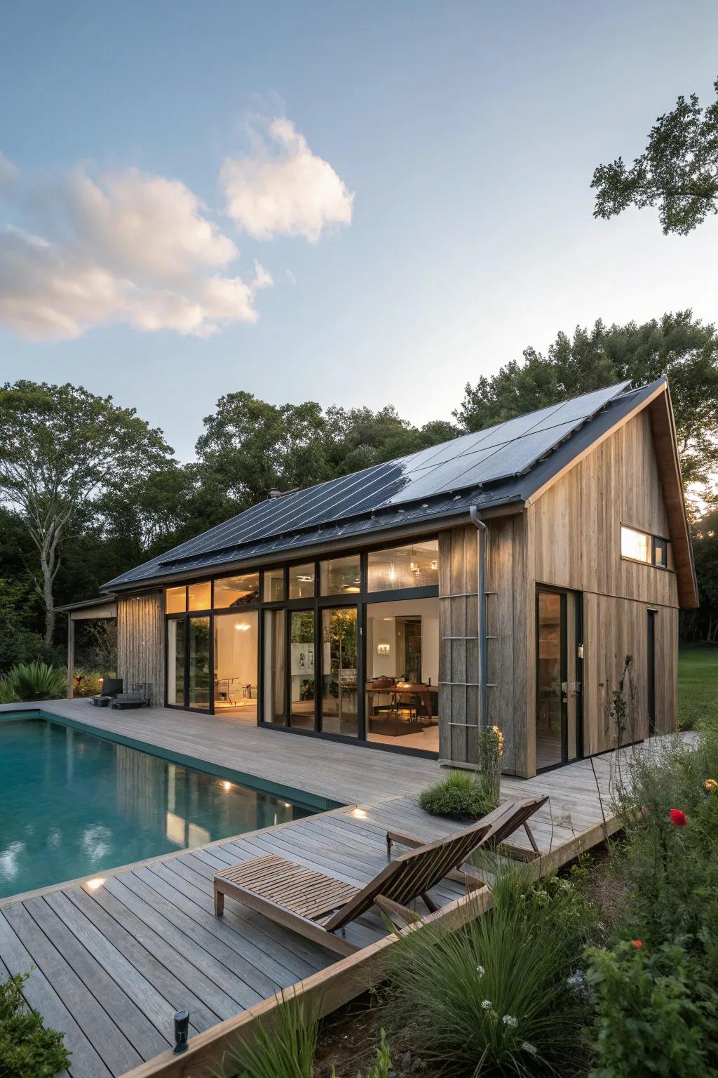 Environmentally conscious design meets modern aesthetics.
