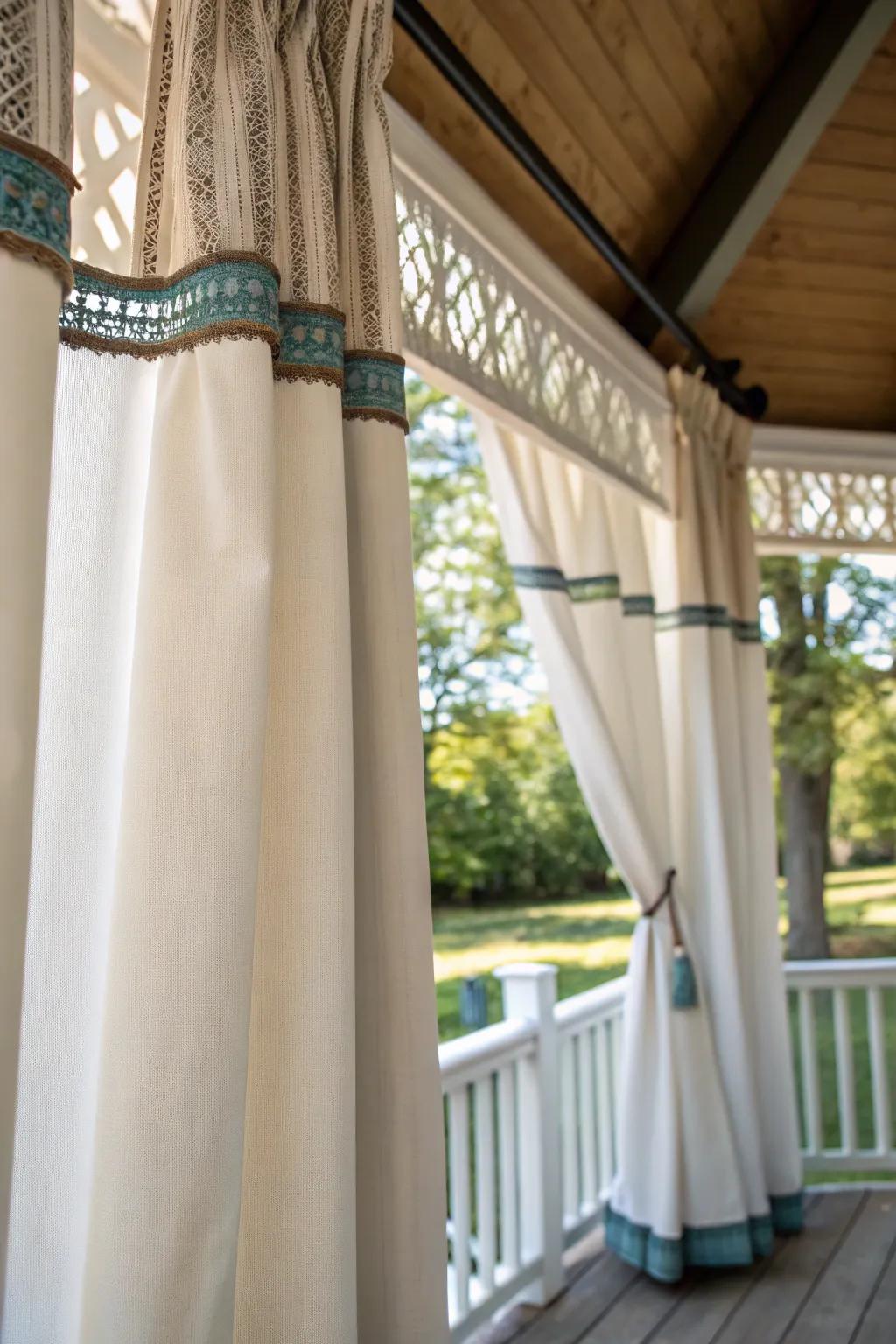 Custom lengths ensure a tailored fit for your curtains without the need for sewing.