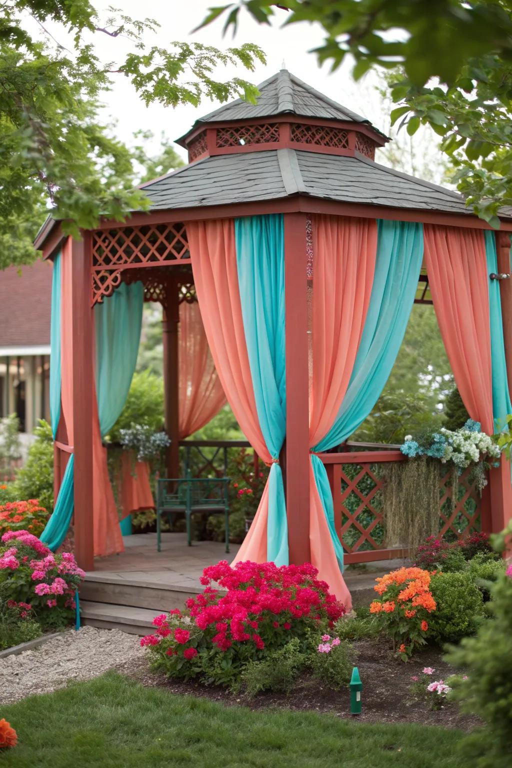 Bold colors add unexpected vibrancy.