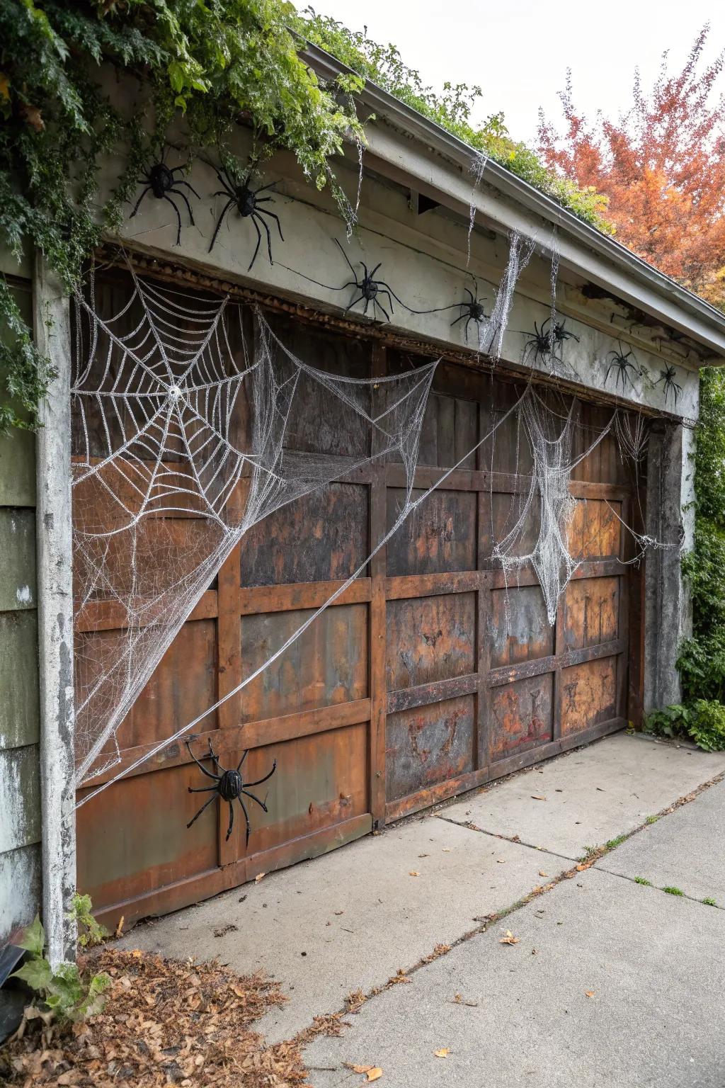 An infestation of giant spiders.