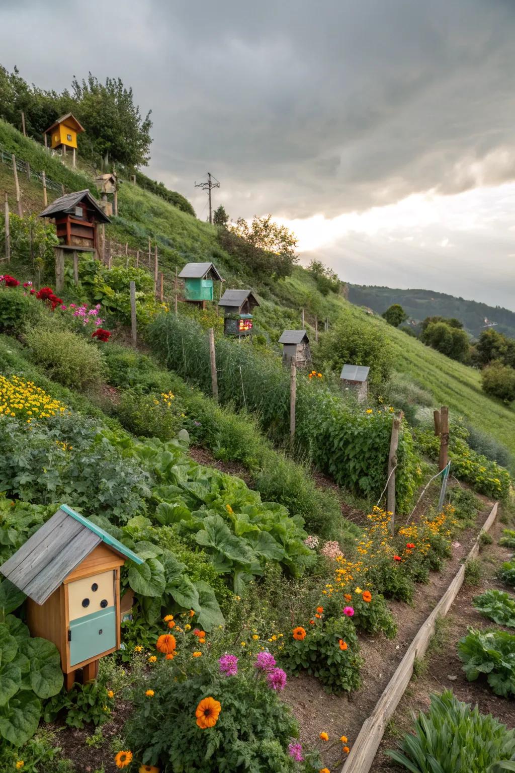 Enhance your garden's ecosystem with wildlife-friendly features.