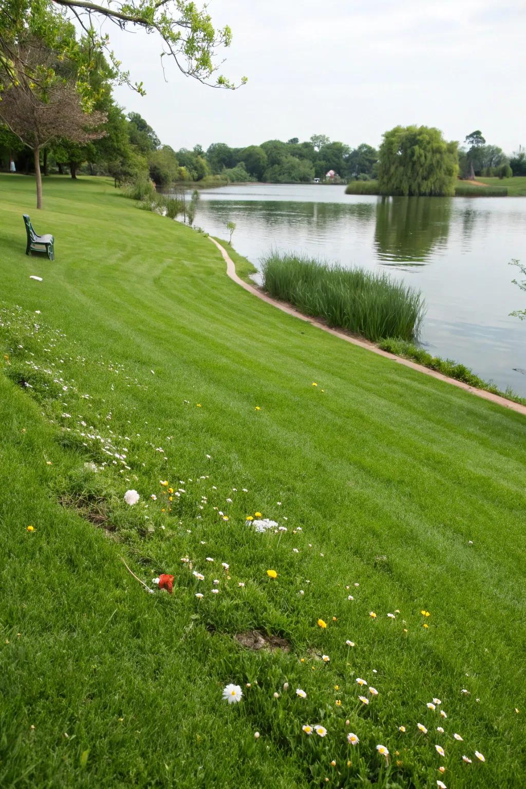 Eco-friendly lawns preserve the beauty and health of the environment.