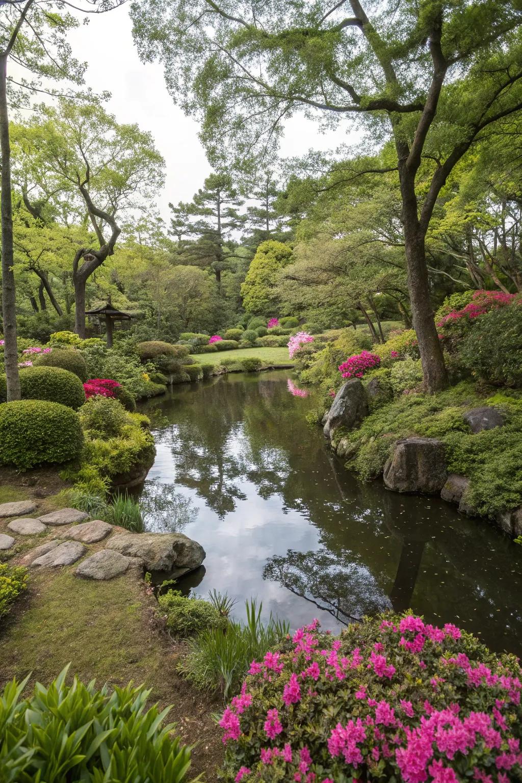 Water features introduce a serene ambiance to any garden.