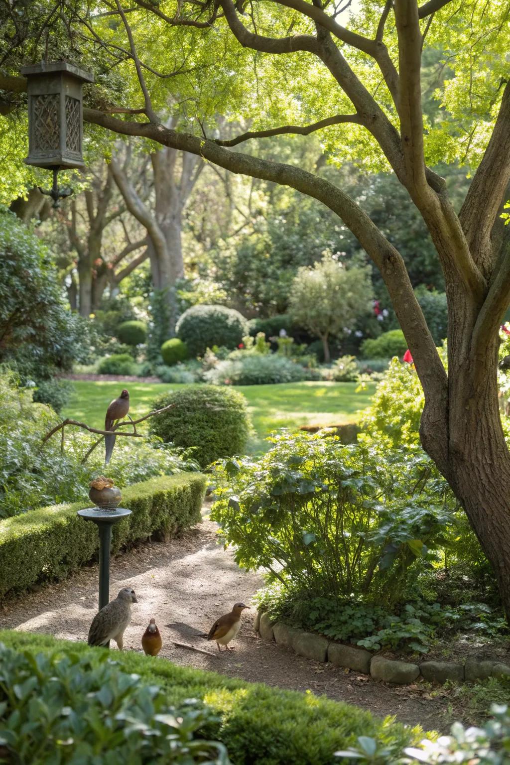 Trees that attract wildlife bring vibrancy to your garden.
