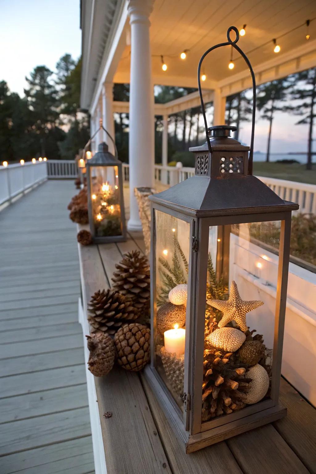 Get creative with lantern fillers for every season.